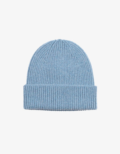 COLORFUL STANDARD | Merino Wool Beanie | Stone Blue - LONDØNWORKS