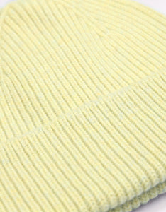 COLORFUL STANDARD | Merino Wool Beanie | Soft Yellow - LONDØNWORKS