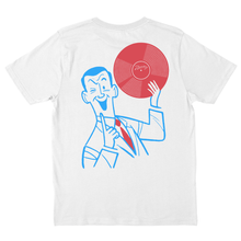 Load image into Gallery viewer, PHANTASY | Record Man T-Shirt | White - LONDØNWORKS