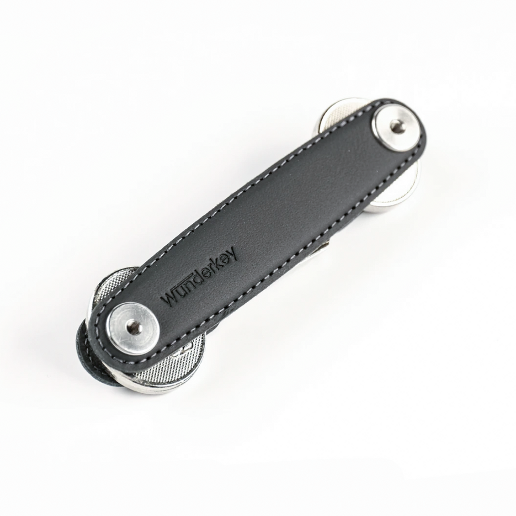 WUNDERKEY | Wunderkey Leather Key Holder | Black - LONDØNWORKS