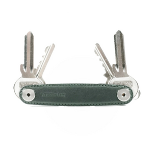 WUNDERKEY | Wunderkey Leather Key Holder | Oxford Green - LONDØNWORKS