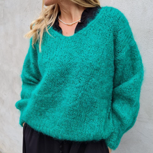 Load image into Gallery viewer, AMERICAN DREAMS | Milana Mohair Jumper | Emerlad - LONDØNWORKS