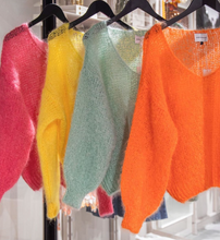 Load image into Gallery viewer, AMERICAN DREAMS | Milana Mohair Jumper | Emerlad - LONDØNWORKS