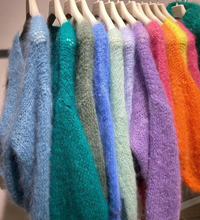 Load image into Gallery viewer, AMERICAN DREAMS | Milana Mohair Jumper | Emerlad - LONDØNWORKS
