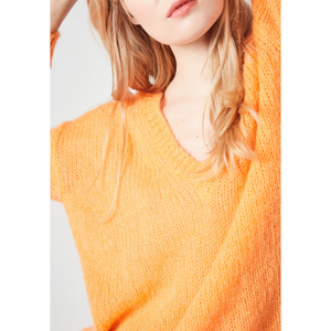 LES TRICOTS DE LEA | Marose Knitted Jumper | Orange - LONDØNWORKS