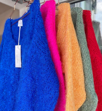 Load image into Gallery viewer, AMERICANDREAMS | Milana Mohair Jumper | Lipstick Red - LONDØNWORKS
