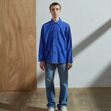 Load image into Gallery viewer, USKEES | 3001 Buttoned Overshirt | Ultra Blue - LONDØNWORKS