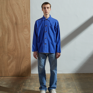 USKEES | 3001 Buttoned Overshirt | Ultra Blue - LONDØNWORKS