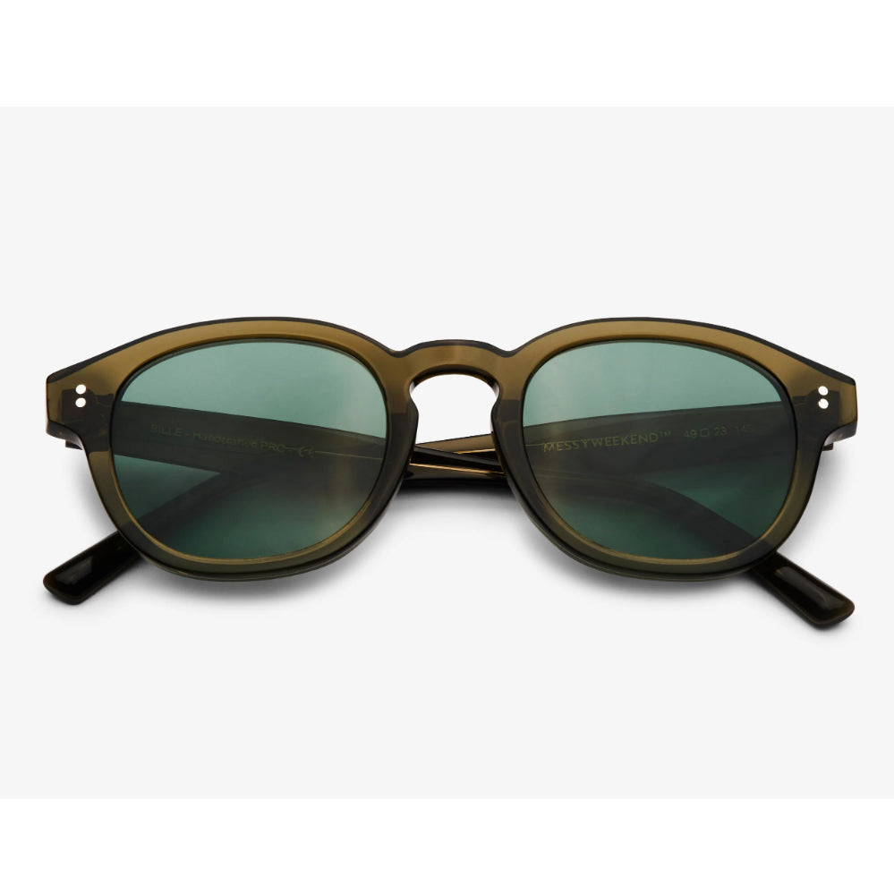 MESSYWEEKEND | Bille Sunglasses | Bottle Green | LONDØNWORKS