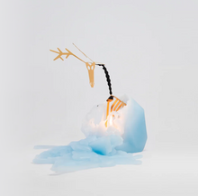 Load image into Gallery viewer, PYROPET | Dyri Reindeer Candle | Light Blue - LONDØNWORKS