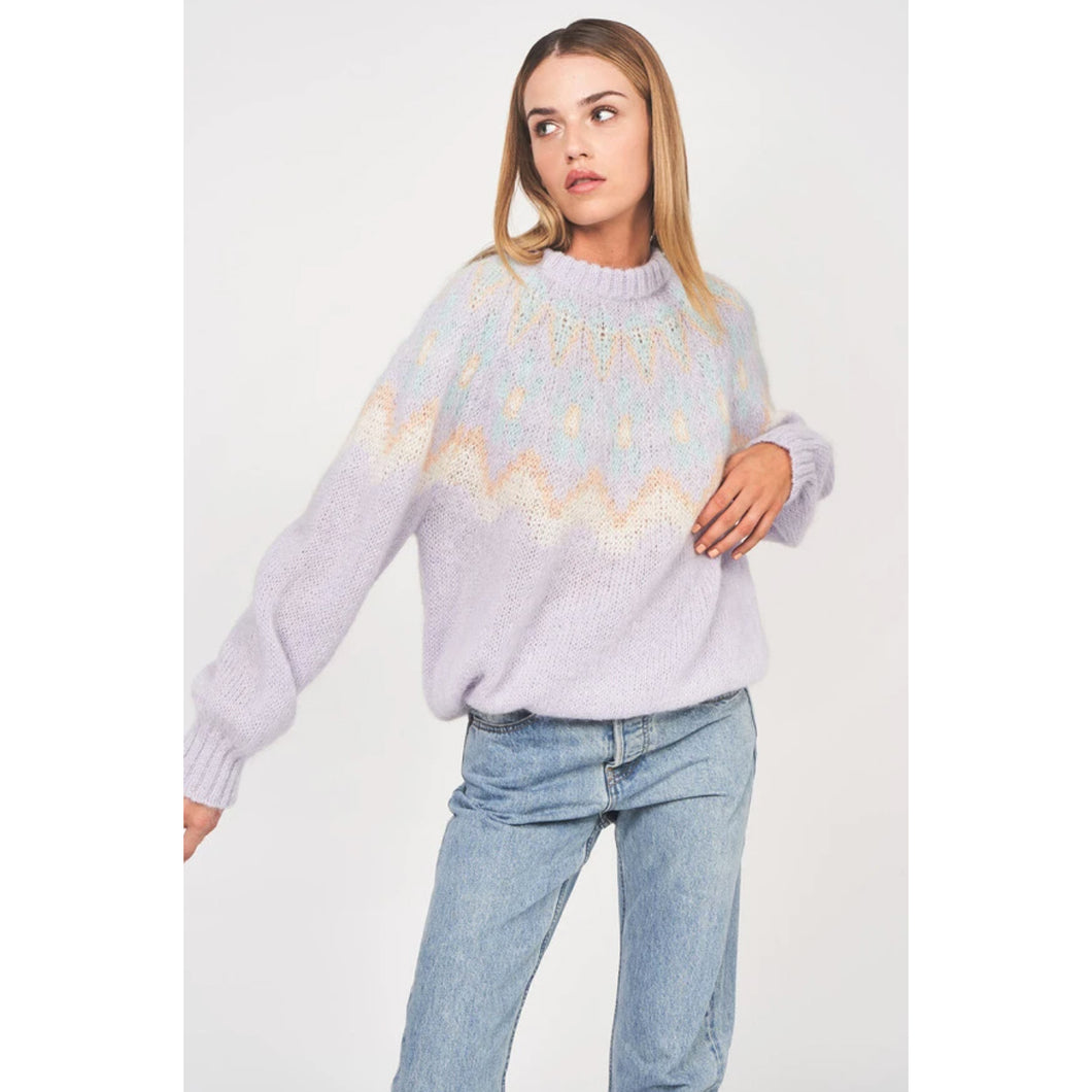 LES TRICOTS DE LEA | Mapassion Knitted Jumper | Lilac - LONDØNWORKS