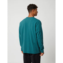Load image into Gallery viewer, BHODE | Heavyweight Organic Long Sleeve T-shirt  | Deep Teal Green - LONDØNWORKS