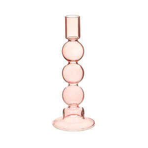 S & B | Bubble Candleholder | Pink - LONDØNWORKS