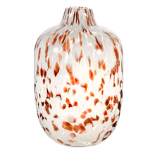 Load image into Gallery viewer, S &amp; B | Large Speckled Glass Vase  | Brown - LONDØNWORKS
