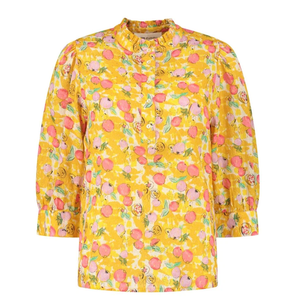 POM AMSTERDAM | Mia Blouse | Pomegranate Yellow - LONDØNWORKS
