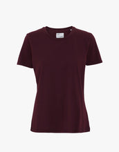 Load image into Gallery viewer, COLORFUL STANDARD | Women Organic T-shirt | Oxblood Red - LONDØNWORKS