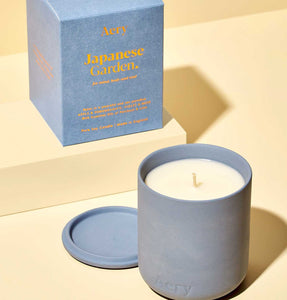 AERY | Japanese Garden Scented Candle | Blue Clay - LONDØNWORKS