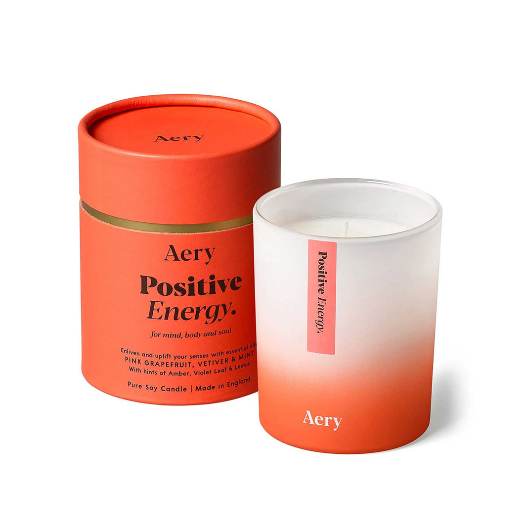 AERY | Positive Energy Scented Candle | Orange Cinnamon & Vanilla - LONDØNWORKS