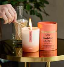 Load image into Gallery viewer, AERY | Positive Energy Scented Candle | Orange Cinnamon &amp; Vanilla - LONDØNWORKS