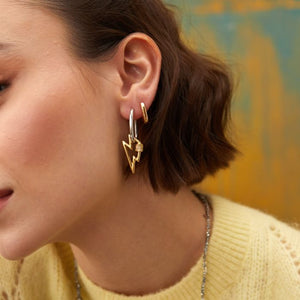 ASHIANA | Gaby Hoop Earrings | Silver - LONDØNWORKS