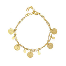 Load image into Gallery viewer, ASHIANA | Athens Gold Coin Bracelet - LONDØNWORKS