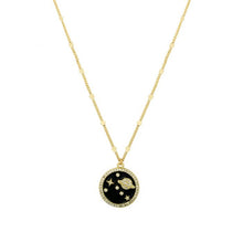 Load image into Gallery viewer, ASHIANA | Universe Pendant Necklace | Black &amp; Gold - LONDØNWORKS