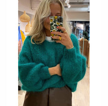 Load image into Gallery viewer, AMERICAN DREAMS | Milana Mohair Jumper | Emerlad - LONDØNWORKS