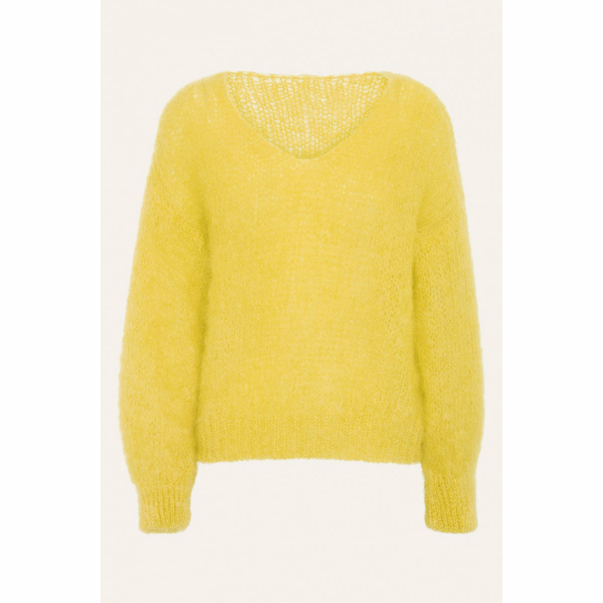 AMERICAN DREAMS | Milana Mohair Jumper | Yellow | LONDØNWORKS