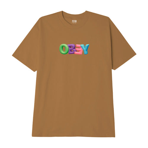 OBEY | Bubble Brown Sugar T-Shirt | Brown - LONDØNWORKS