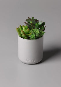 AERY | Persian Thyme Scented Candle | Light Grey Clay - LONDØNWORKS