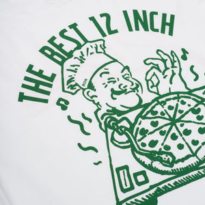 PHANTASY | Pizza T-Shirt | White - LONDØNWORKS