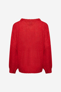 Noella | Delta Knit Sweater | Poppy Red - LONDØNWORKS