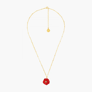 LES NEREIDES | Red Rose Pendant Necklace - LONDØNWORKS