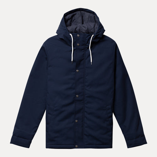 REVOLUTION | 7311 X Hooded Jacket Evergreen | Navy - LONDØNWORKS