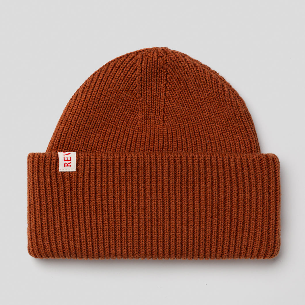 REVOLUTION | 9320 Big Fold Up Beanie | Orange - LONDØNWORKS