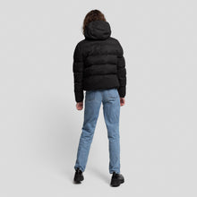 Load image into Gallery viewer, SELFHOOD | 77148 Hooded Puffer Jacket | Black - LONDØNWORKS