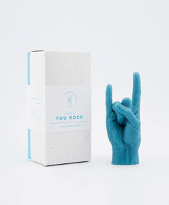 CANDLE HAND | You Rock | Blue - LONDØNWORKS