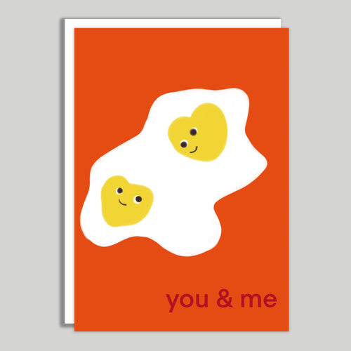 LONDONWORKS | You & Me Fried Eggs | Card - LONDØNWORKS